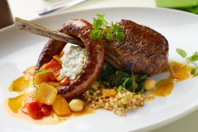 db Brasserie Tunisian lamb